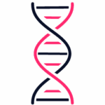 A strand of DNA to represent clones